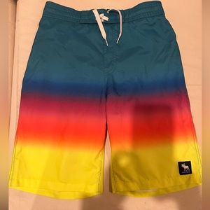 New with tags. Boys Abercrombie & Fitch swim shorts size 15/16